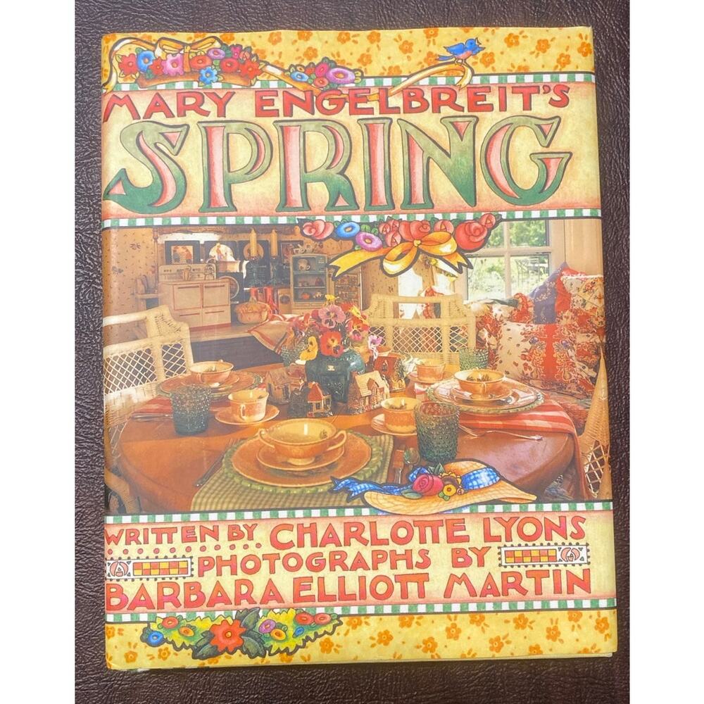 Mary‎ Engelbreit Spring Craft Book Home Decor Crafts Hardcover Andrews McMeel